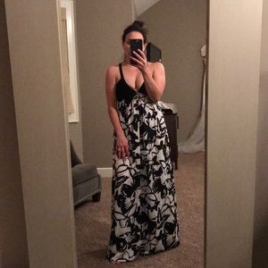 Black and White Maxi
